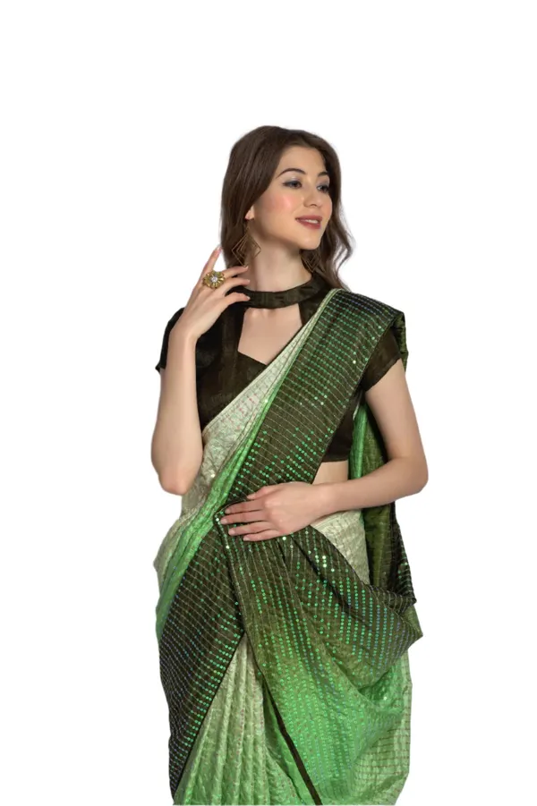 Vichitra_Silk_Sarees_Green