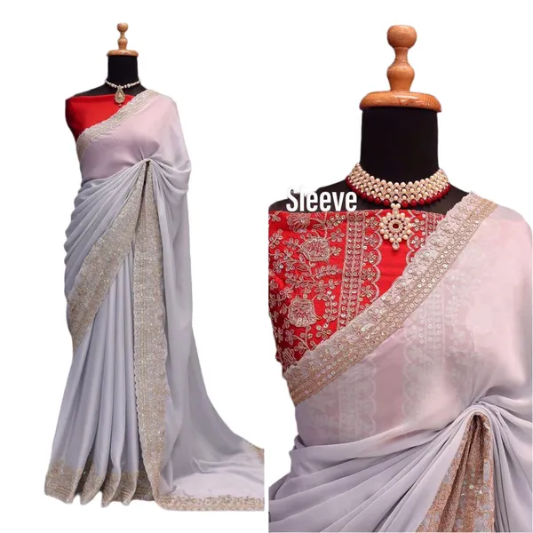 Dharavi_Sarees_White_Red