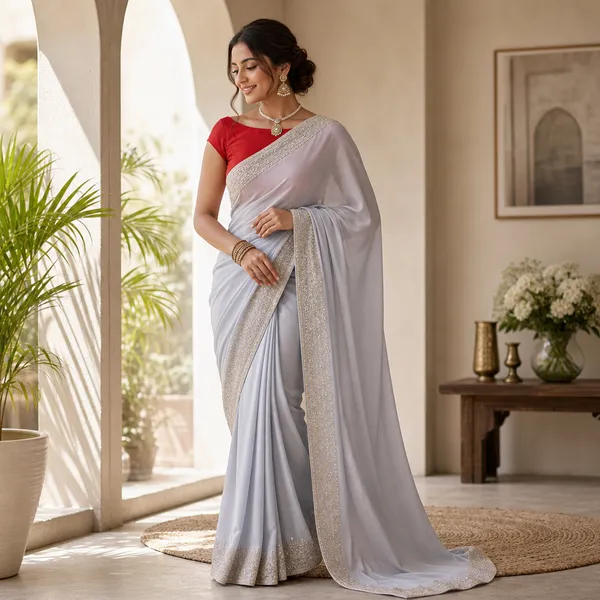 Dharavi_Sarees_White_Orange