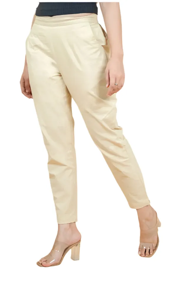 Women's_Regular_Cotton_Pants_Off_White