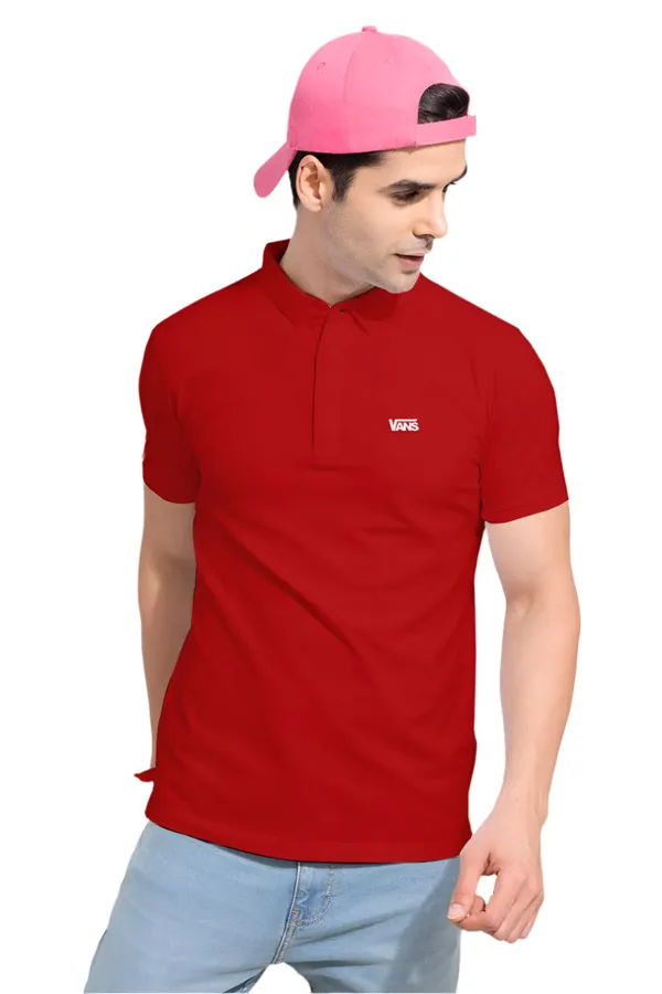 Polo_T_Shirt_Red_Male