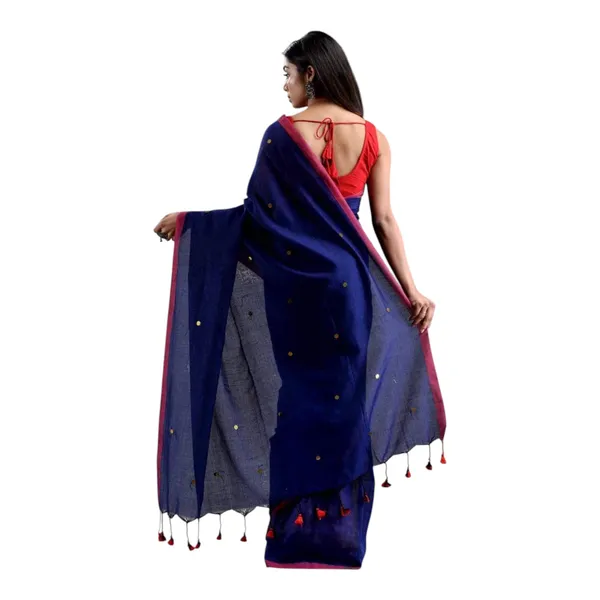 Khadi_Cotton_Sarees_Indigo