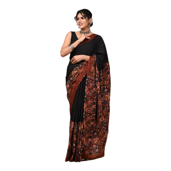 Cotton_Mulmul_Sarees_With_Blouse_Piece_Magenta_Cotton_Adults