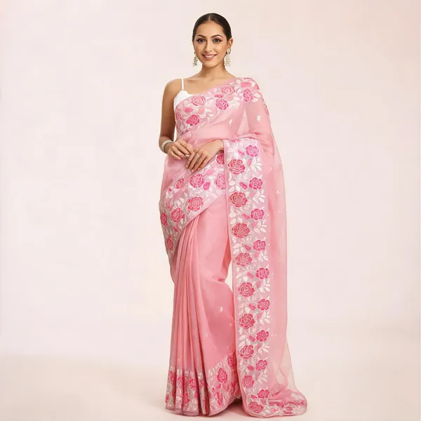 Soft_Organza_Silk_With_Multi_Thread_Designer_Baby_Pink_Color