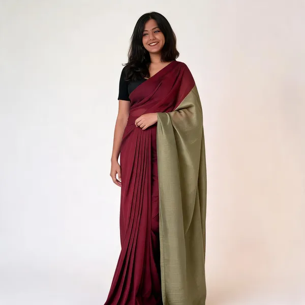 Khadi_Cotton_Sarees_Cherry_Red