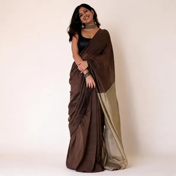 Khadi_Cotton_Sarees_Brown_With_Grey