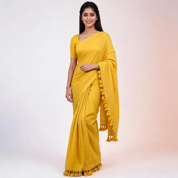 Khadi_Cotton_Sarees_Yellow
