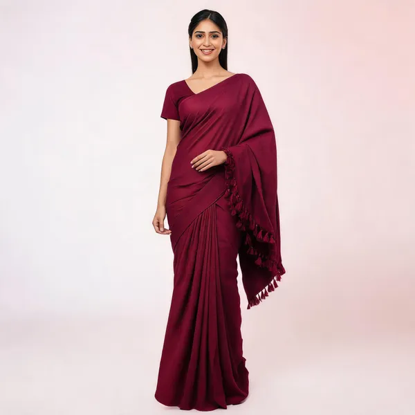 Khadi_Cotton_Sarees_Maroon