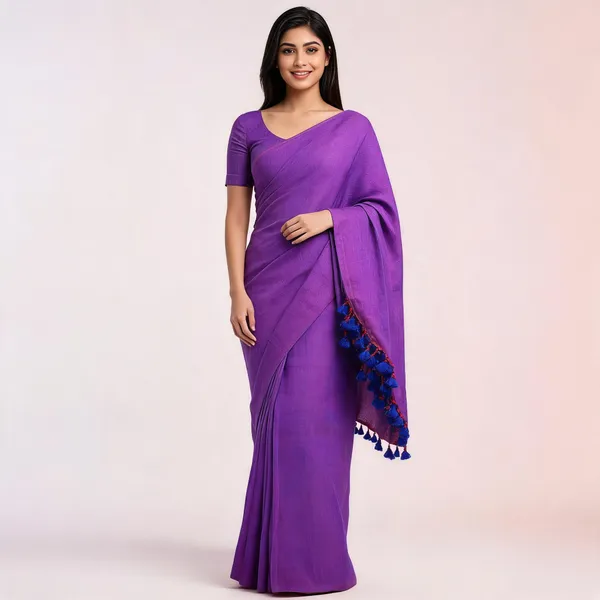 Khadi_Cotton_Sarees_Purple