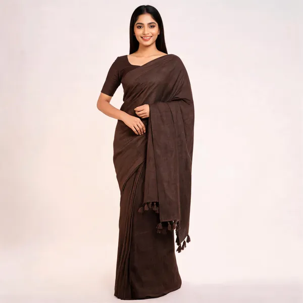 Khadi_Cotton_Sarees_Brown