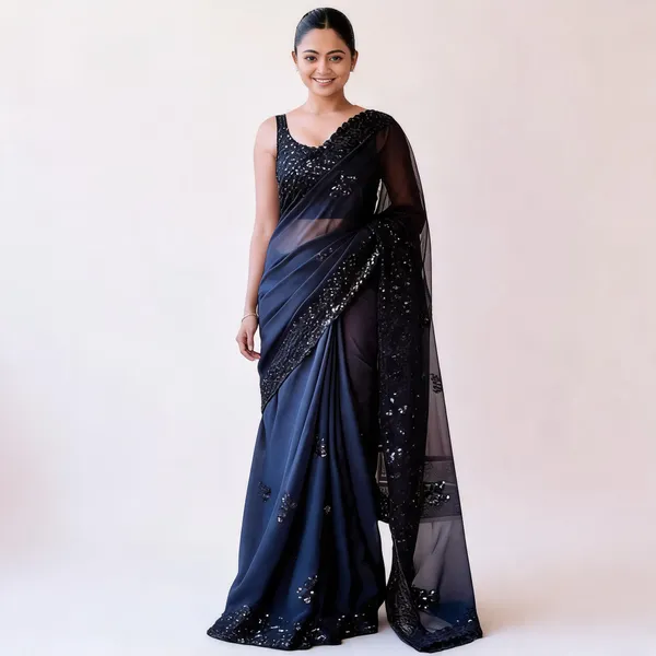 Georgette_Silk_Sarees_Black
