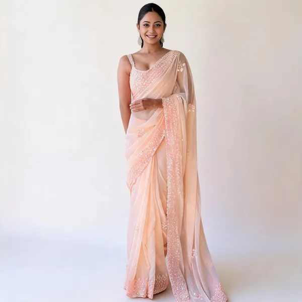 Georgette_Silk_Sarees_Light_Peach
