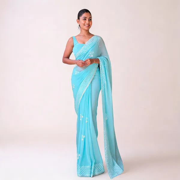 Georgette_Silk_Sarees_Blue