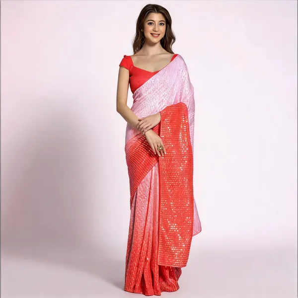 Vichitra_Silk_Sarees_Orange