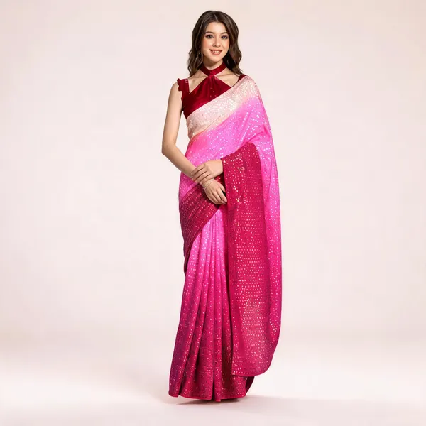 Vichitra_Silk_Sarees_Magenta