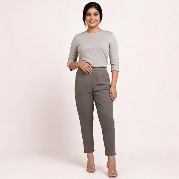 Women's_Regular_Cotton_Pants_Grey