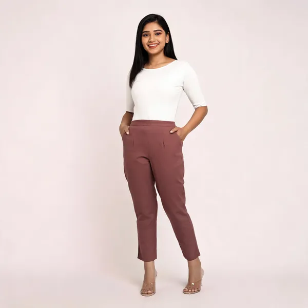 Women's_Regular_Cotton_Pants_Brown