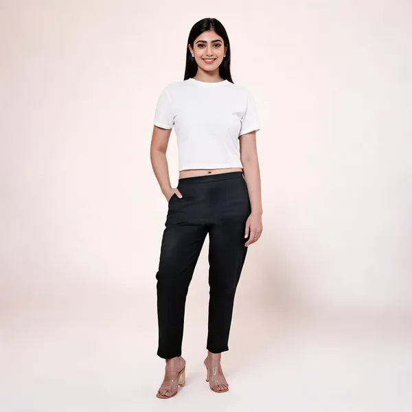 Women's_Regular_Cotton_Pants_Black