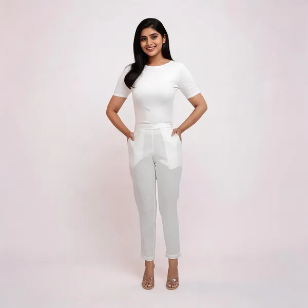 Women's_Regular_Cotton_Pants_White