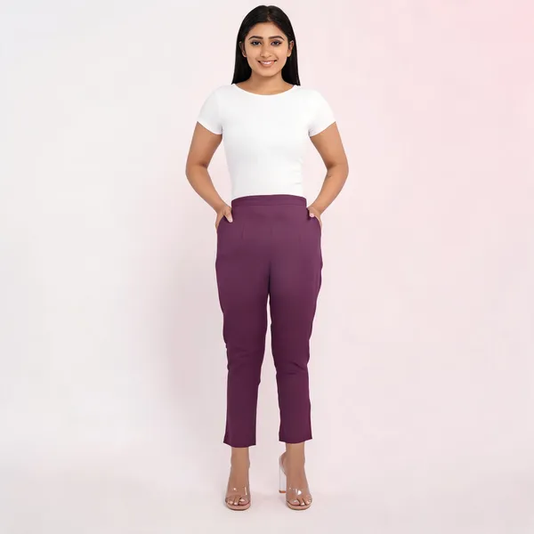 Women's_Regular_Cotton_Pants_Rose_Gold
