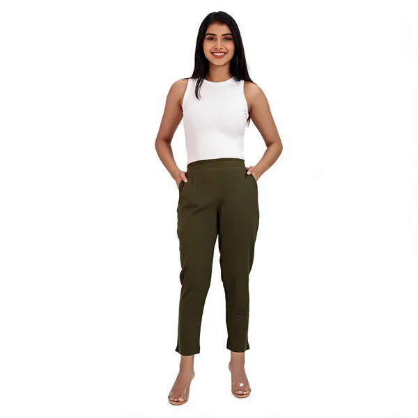 Women's_Regular_Cotton_Pants_Gray