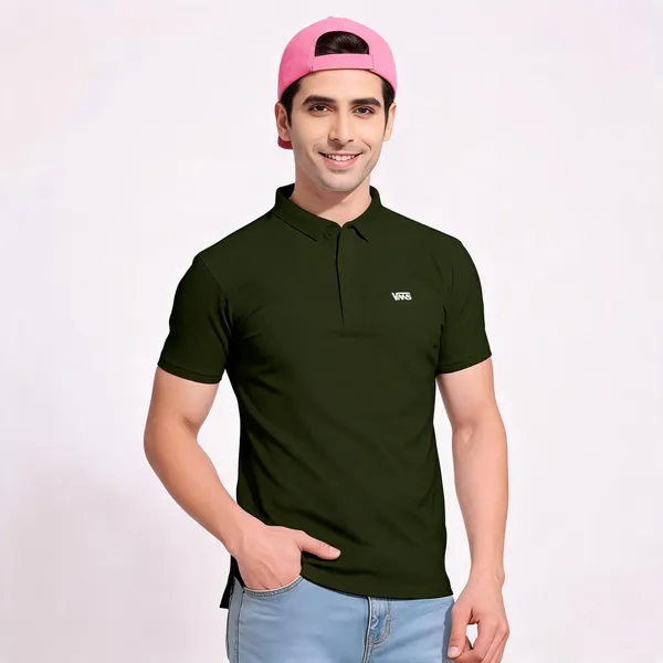 Polo_T_Shirt_Green_Male
