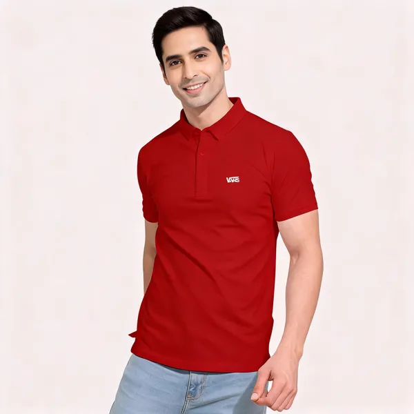 Polo_T_Shirt_Red_Male