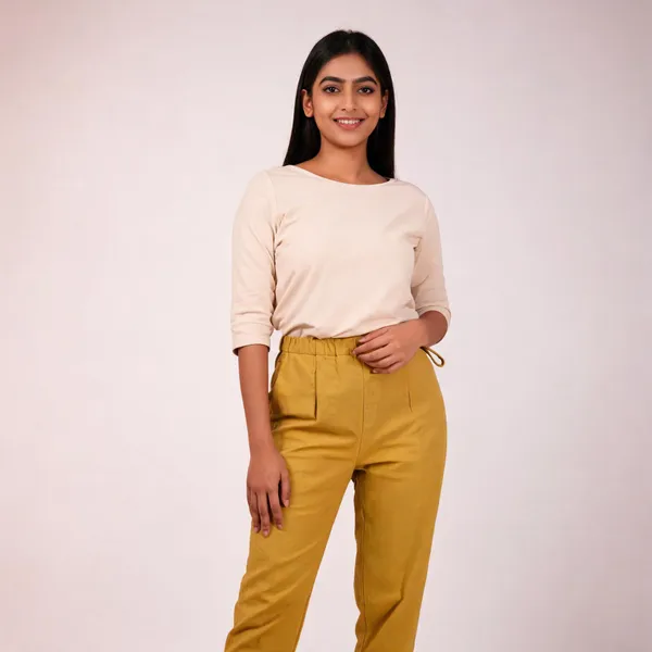 Cotton_Pants_For_Women_Beige_Female