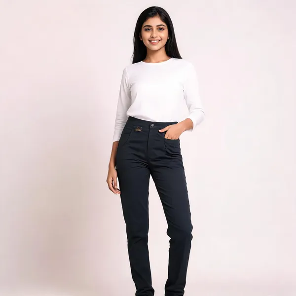 Cotton_Pants_For_Women_Black_Female