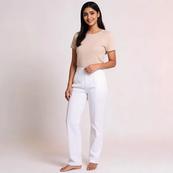 Cotton_Pants_For_Women_White_Female