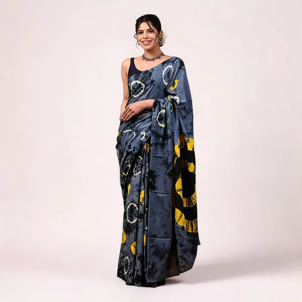 Cotton_Mulmul_Sarees_With_Blouse_Piece_Navy_Blue_Cotton_Adults