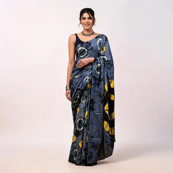 Cotton_Mulmul_Sarees_With_Blouse_Piece_Navy_Blue_Cotton_Adults