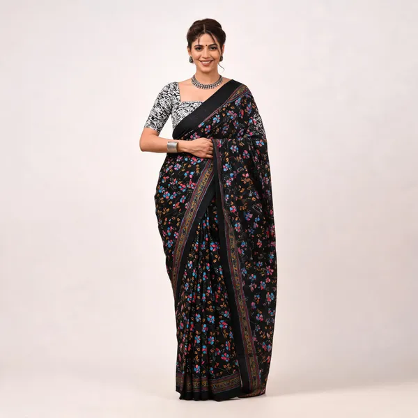 Cotton_Mulmul_Sarees_With_Blouse_Piece_Cherry_Base_Cotton_Adults