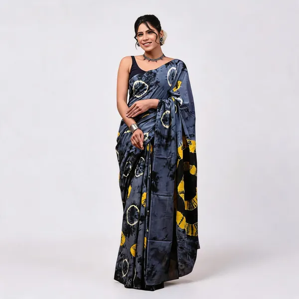 Cotton_Mulmul_Sarees_With_Blouse_Piece_Navy_Cotton_Adults