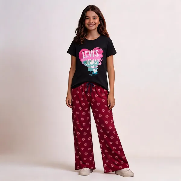 Floral_Wide_Leg_Pajama_Pants_Black_Cotton