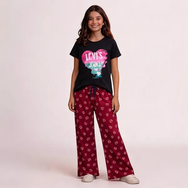 Floral_Wide_Leg_Pajama_Pants_Black_Cotton
