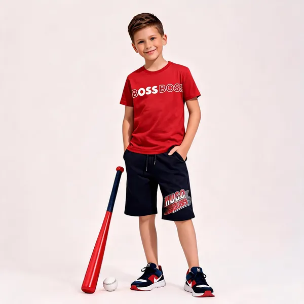 Boys_Graphic_Co_Ord_Set_T_Shirt_Shorts_Bright_Red