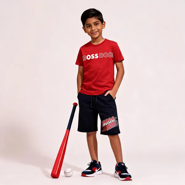 Boys_Graphic_Co_Ord_Set_T_Shirt_Shorts_Bright_Red