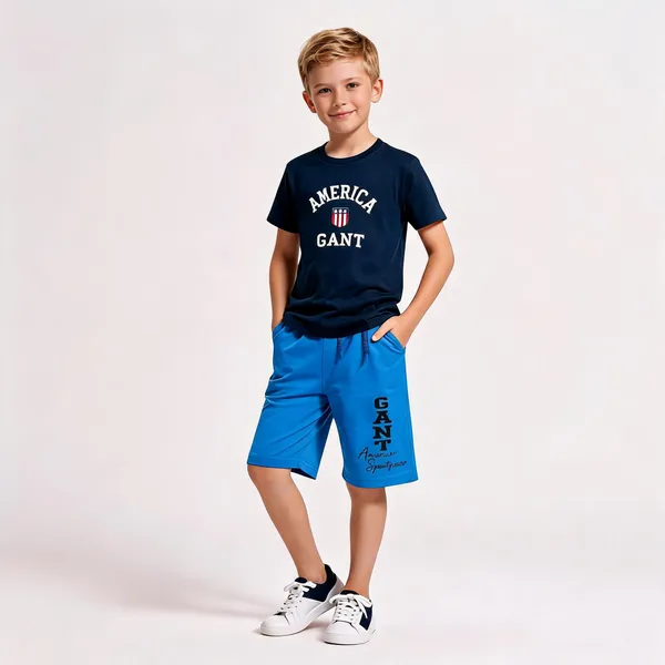 Boys_Graphic_Co_Ord_Set_T_Shirt_Shorts_Navy_Blue