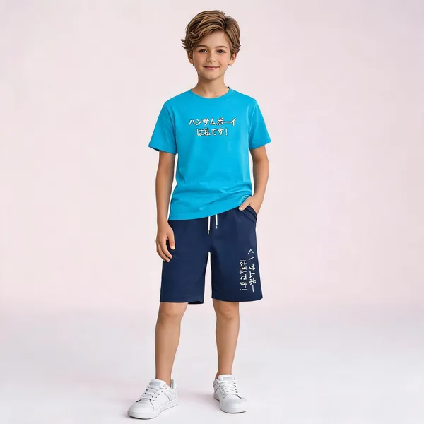 Boys_Graphic_Co_Ord_Set_T_Shirt_Shorts_Sea_Blue