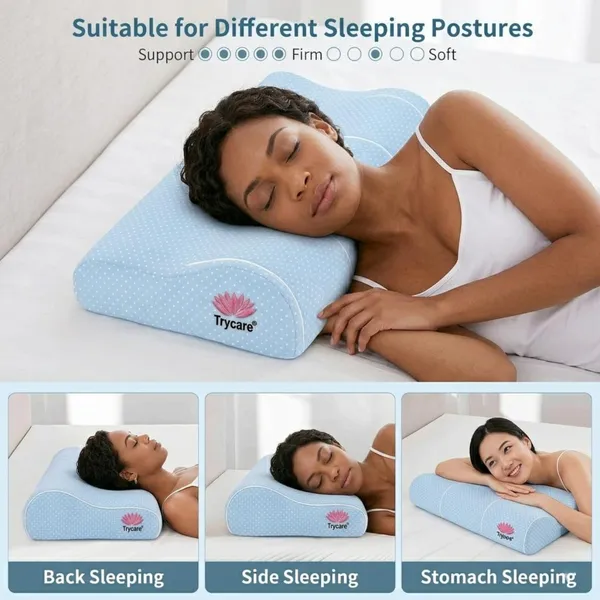TRYCARE_NeckAlign_Cervical_Support_Pillow