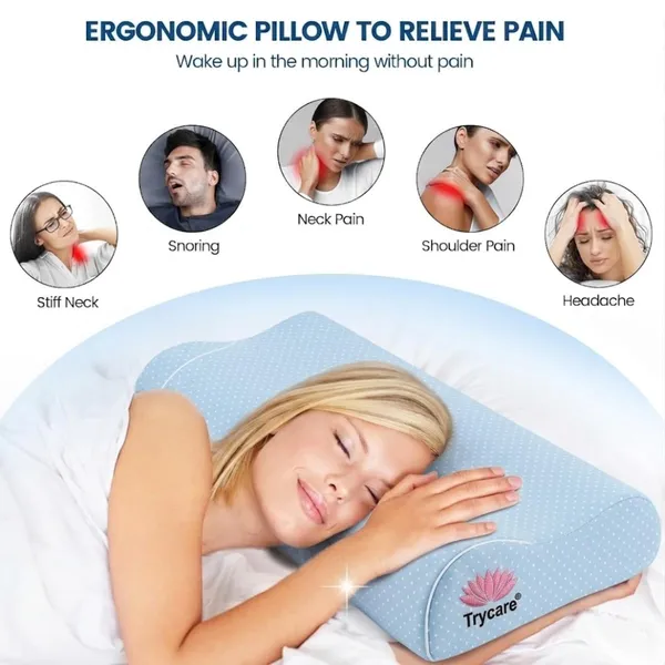 TRYCARE_NeckAlign_Cervical_Support_Pillow