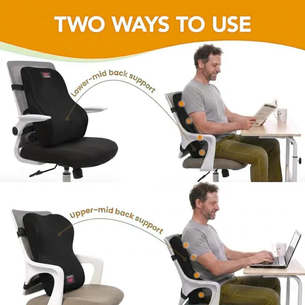 TRYCARE_BackPro_Memory_Foam_Lumbar_Back_Support