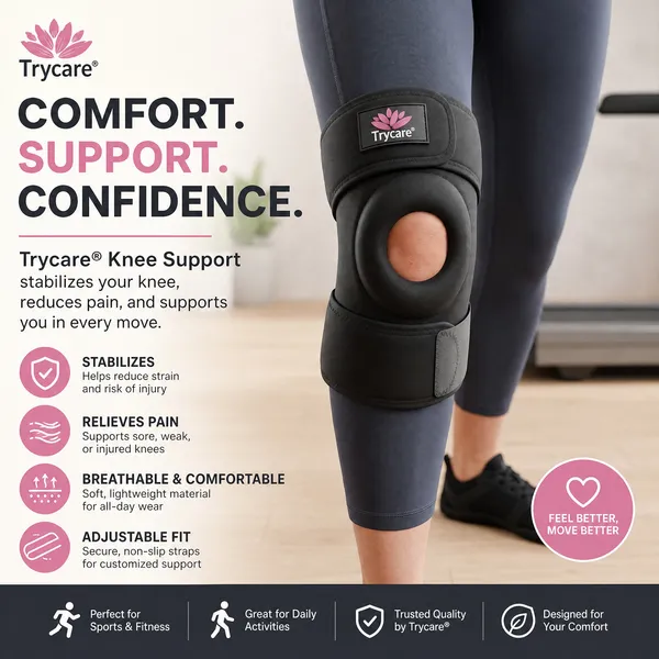 Trycare_KneeFit__Neoprene_Open_Pattela_Knee_Support_With_Gel_Pad