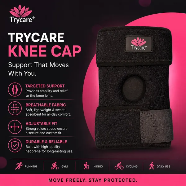 Trycare_KneeFit__Neoprene_Open_Pattela_Knee_Support_With_Gel_Pad