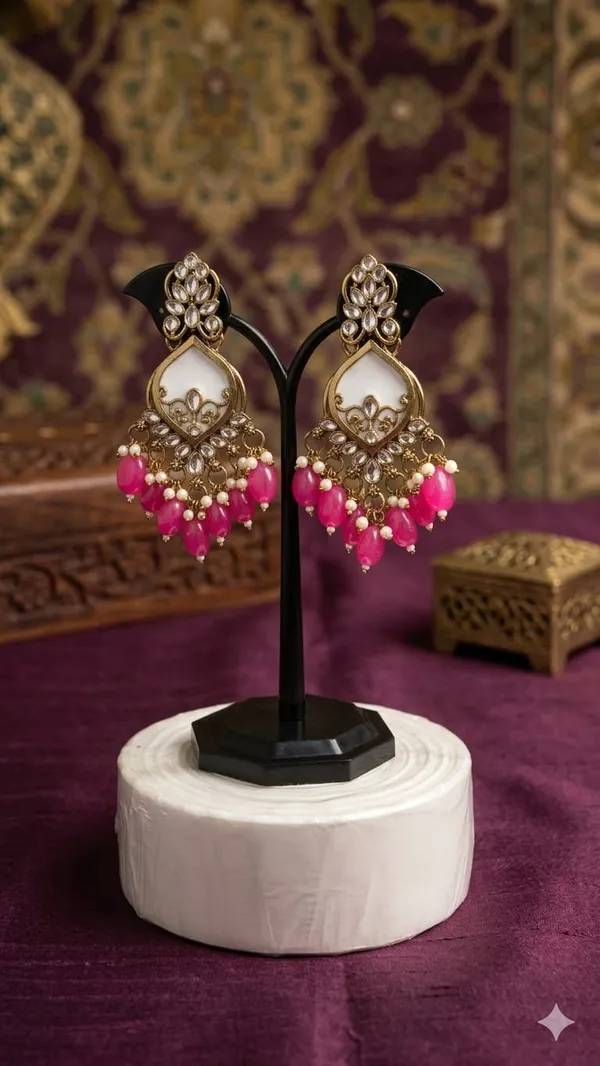 Pink_Brass_Chandbali_Earrings_For_Women