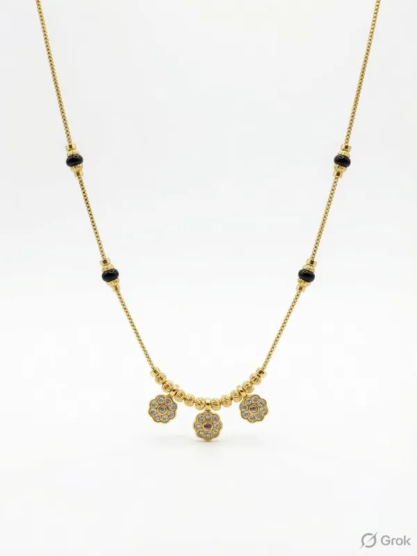 Floral_Charm_Mangalsutra_Necklace