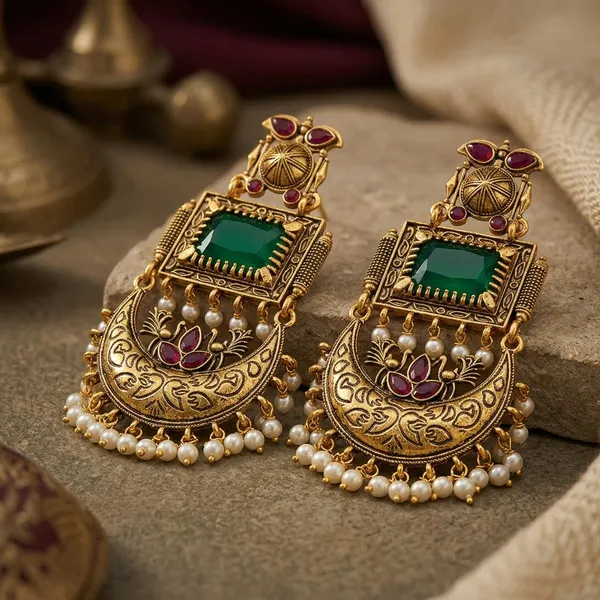 Gold_Brass_Chandbali_Earrings_For_Women