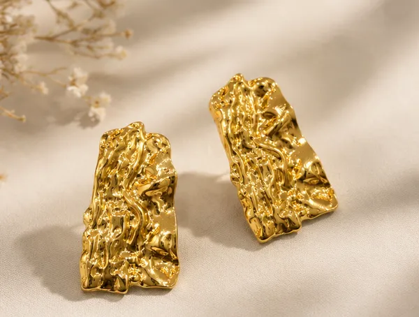 Gold_Stainless_Steel_Regal_Texture_Hoops_Earrings_For_Women