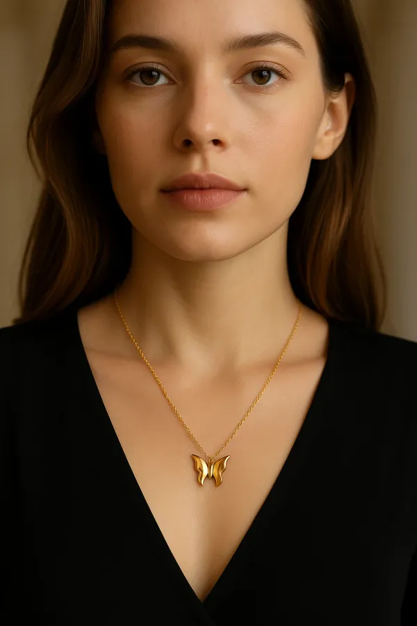 Gold_Plated_Anti_Tarnish_Butterfly_Shaped_Necklace